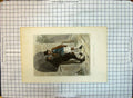 Old Antique Print Colour Charbonnier Et Charretier Men Meeting Willmann 18th