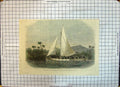 Antique Old Print 1867 Steel Boat Expedition Search Dr. Livingstone Africa 19th
