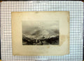 Old Antique Print Engraving View Solomons Pools Bethlehem Wallis Bartlett