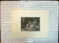 Old Engraving Marwolaeth Llywelyn Injured Men Forest Radclyffe Catter