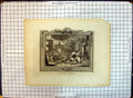 Original Old Antique Print Scene Death Ammonius Fight Burning Buildings Smith
