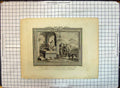 Old Antique Print Person Thrown Tomb Elisha Reliques Prophet Cook Luyken