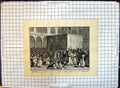 Old Print Maniere Grecs Attendent Feu Sacre St. Sepulcre Fighting Battle