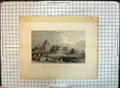 Old Engraving Tomb Ibrahim Padshah Bejapore Architecture Higham Allom 20th