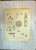 Old Antique Print Hygrometry Instruments Measuring Moisture Air Machinery