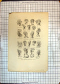 Old Ladies Hair Fashion Coiffures Hats Chapeaux Bonnette L'Anglomane