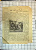 Antique Print Pantomime King Castle Harlequin London Theatre Snow Footaxe