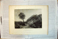Antique Print View Loretto Necklace Children Trees House On The Hill Cousen