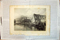 Antique Old Print St. Agatha'S Abbey Easby Ruins Architecture Le Reux Turner
