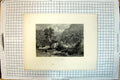 Original Old Antique Print River On The Lynn Mountains Appleton Godfrey Cook