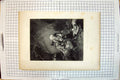 Antique Old Print Arabs Dividing Spoil Men Thieves Talfourd Allan Engraving