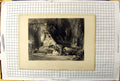 Old Print Engraving Peep Day Boys Cabin Man Sleeping Ladies Sharpe Wilkie