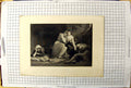 Antique Old Print Engraving Florimel Witch Vernon Gallery Periam Pickersgill