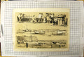 Original Old Antique Print Prout'S Microcosm Plate Fishing Boats Fishermen