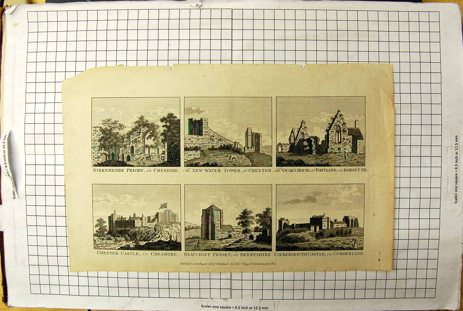 Old Chester Castle Beauchief Priory Cockermouth Vicars House Birkehed
