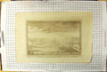 Original Old Antique Print View London England Buildings Architecture