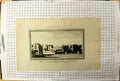 Old Engraving View Tavistock Abbey County Devon England Architecture