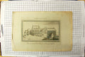 Old Engraving View Minster Lovel Priory County Oxford England Archite