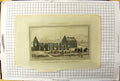 Original Old Antique Print Engraving Ruins Lestwithiel Palace Cornwall England