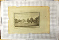 Antique Print Engraving View Duke Argyll House Whitton England Architecture