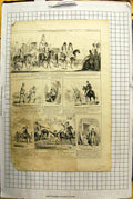 Antique Old Print Memoranda French Revolution War Phillip King Queen Jeffery