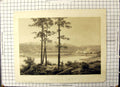Original Old Antique Print Espedals Vaerk Tonsberg Forbes Hellesen Baerentzen
