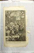 Antique Old Print Fragile Infants Type Innocency Children Elizabeth Ailesbury