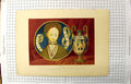Antique Print Colour Plate Italian Earthenware Addington Vase Mark Phillips