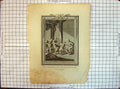 Antique Old Print Herod Orders Sons Alexander Aristobulus Strangled Religion