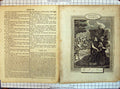 Original Old Antique Print Genesis Religion Call Abram