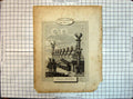 Original Old Antique Print Maccabees Simons Sepulchre Barlow