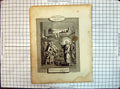 Original Old Antique Print St. Matthre Scene Christ Testimony John