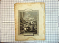 Original Old Antique Print St. Matthew Jesus Christ Sepulchre Religion