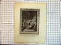 Antique Old Print Hircanus Phazael Taken Prisoners Antigonus Judea Religion