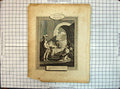 Original Old Antique Print Judges Religion Jephthah Vow Men Meeting Victorian