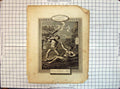 Original Old Antique Print Genesis Religion Cain Killing Abel Murder 20th