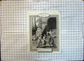 Original Old Antique Print Religion Samule Absalom Steals Heart Israel