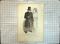 Original Old Antique Print French Portrait Narcisse Borel Agent Surete