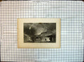 Original Old Antique Print Lymington Iron Works On The Tyne Allom Sands