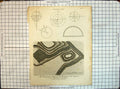Antique Print Geography Stereographic Projection 1807 Mountainous Countries