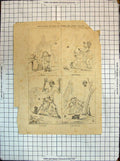 Old Print Trial Arms Alfred The Little Repose Challenge Combat Last Word
