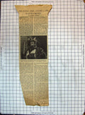 Antique Old Print Pantomime Gavin Gordon Beauty Beast Players Theatre 1950