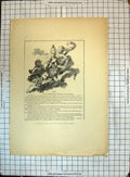 Old Antique Print Avis Angels Sculpture Mire Carte Prevost Swords Duel