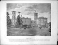 Old Print Osborne House Marine Residence Queen Isle Wight Windsor Castle