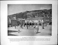 Original Old Antique Print Shambles Market Place Settle Barnstable South Walk
