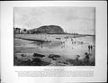 Original Old Antique Print Hastings Town Beach Barmouth Bridge Cader Idris