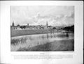 Old Print Stamford Kings John Edwards Henry V11 Aberystwith Resort Wales