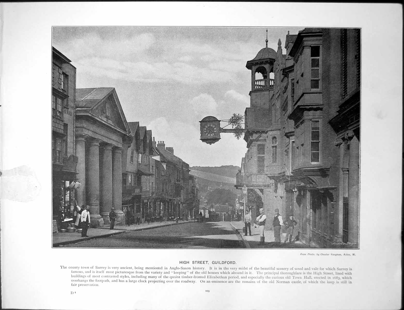 Old High Street Guildford County Town Surrey Ilfracombe Hillsborough