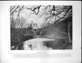 Antique Old Print Warkworth Castle Bank Coquet Northumberland Cowes Medina