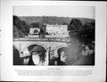 Antique Old Print Chatsworth House Dukes Devonshire Derwent High Tor Matlock